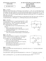 Đề chuyên lý tuyển lớp 10