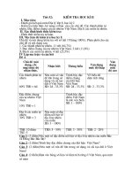 Đề kiểm tra học kì Địa lí 8 - Có đáp án