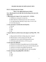 Đề Sử lớp 8 HKI ( ĐỀ 2)http://violet.vn/thcs-nguyenvantroi-hochiminh