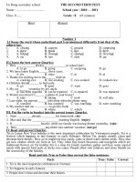 ĐE thi ANH 8 HK II (20102-011)