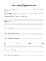 Phieu danh gia cong chuc