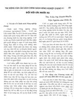 Tác động của cải cách chính sách nông nghiệp chung năm 2003 đối với các nước EU