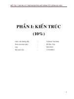 đồ án tốt nghiệp kỹ sư xây dựng ở chung cư thành hưng   từ liêm hà nội (full trong file đính kèm)