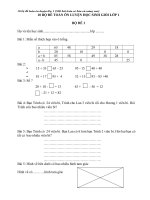 5 bộ đề thi học sinh giỏi lơp 1