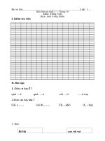 DE KIEM TRA BUOI 2 MON TV LÓPTHANG 10