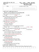 De KTDKHKII- LS+DL Lop 4- 2010- 2011