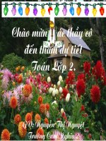 Toán 2 : Các số tròn chục từ 110 đến 200