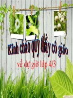 TIẾT 11 BÀI BÀN CHÂN KÌ DIỆU