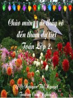 Toán 2 : So sánh các số có 3 chữ số