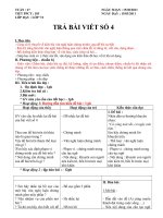 TRẢ BÀI VIẾT TLV CKTKN