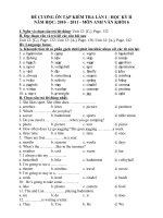 De on tap E 6 HKII L2-2010 - 2011