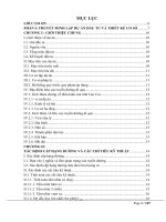 Đồ án tốt nghiệp kỹ sư xây dựng thiết kế tuyến đường qua 2 điểm M4 - N4 tỉnh Lào Cai