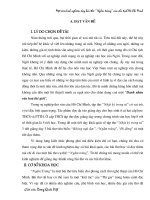 Một sô kinh nghiêm dạy bài thơ “ Ngắm trăng” của chủ tịch Hồ Chí Minh