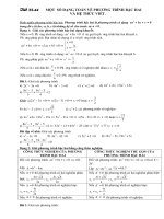 on thi vao lop 10 chuyen de mot so dang toan ve PTBH- he thuc vi-et