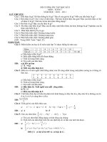 ĐỀ CƯƠNG TOÁN 7 HKII