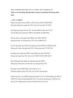 trắc nghiệp yêu và thích