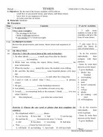 GIÁO ÁN ÔN THI TN THPT 