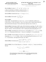 Đề thi mẫu THPT quốc gia năm 2015 môn toán Trường THPT chuyên Nguyễn Quang Diệu