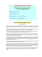 CÁCH LÀM BÀI THI HIỆU QUẢ VỚI LỜI KHUYÊN HỮU ÍCH