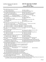 ÔN THI TN (Phần 5, bai 2+3 Chương 1)