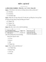 đề cuong ôn thi môn lịch sư-kk2-lớp4