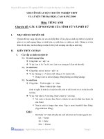 So sánh của tính từ