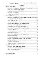 đồ án tốt nghiệp kỹ sư xây dựng ở Chung cư An Phú 10 tầng