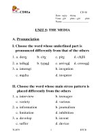AV 9 Unit 5 The media 1