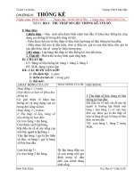 Giáo an Đại số 7(Chương III)