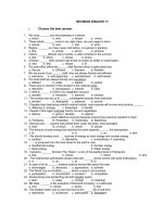 de cuong hk2 tieng anh 10 va 11