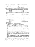 de thi lop 5 - Cuoi HK 2 lich su