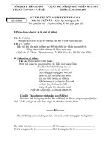 ĐỀ+ĐÁP ÁN THI THỬ TỐT NGHIỆP NĂM 2011