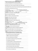 BT ôn thi HKII Tiếng Anh lớp 10