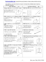 Hệ thống các bài toán cơ bản về phương trình mặt phẳng,đường thẳng hệ oxyz
