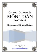 7 chuyên đề ôn thi tốt nghiệp 2011