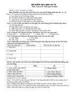 De thi hoc ki II mon su