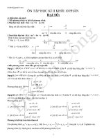 On tap hoc ky 2 Toan 10 rat hay