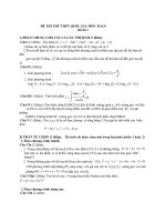 17 đề THI THỬ THPT QUỐC GIA môn TOÁN (kèm đáp án CHI TIẾT)