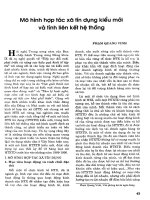 Mô hình hợp tác xã tín dụng kiểu mới và tính liên kết hệ thống.PDF