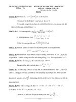 ĐỀ THI THỬ ĐH CHUYÊN LÊ QUÝ ĐÔN ĐB LẦN 1