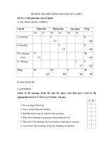 Đề Anh 8 HKI ( Đề 2) http://violet.vn/thcs-nguyenvantroi-hochiminh