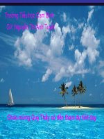 Toán 4 : Phép trừ phân số