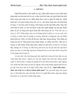 bài thu hoach đề tài Nghề thẩm phán – Sinh viên Luật và cơ hội trở thành thẩm phán