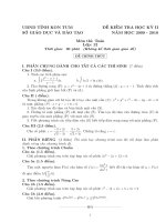 DE THI HOC KY 2 LOP 12(2009-2010).