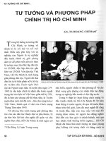 Tư tưởng và phương pháp chính trị Hồ Chí Minh