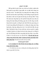 thảo luận pháp luật đai cương “Vấn đề chia tài sản chung trong thời kì hôn nhân và phương hướng giải pháp hoàn thiện pháp luật.” . BÀI TẬP LỚN HÔN NHÂN VÀ GIA ĐÌNH