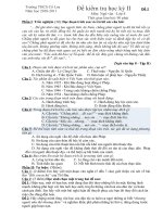 Đề kiểm tra HKII - Ngữ văn 8-10-11