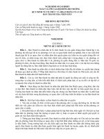 Qui định hoạt động của ban TTND