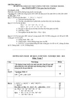 ĐÊ VÀ HDC THI HKII-TOAN 7-NĂM 2010-2011.