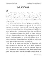 luận văn quản trị marketing   Thực trạng về hoạt động Marketing và chiến lược giá sản phẩm áo sơ mi tại công ty may Thăng Long